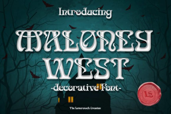 Maloney West Font - Featured Image