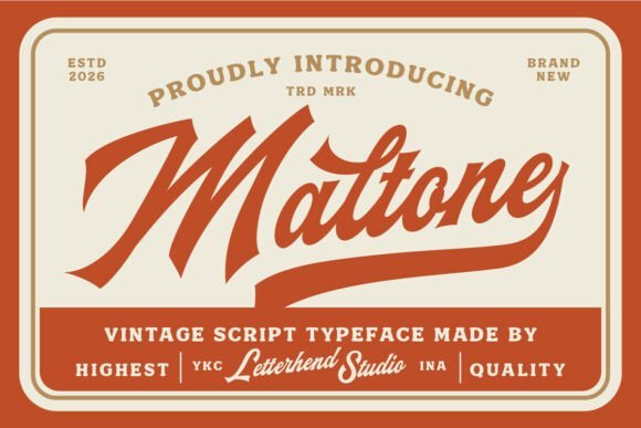 Maltone Font - Featured Image