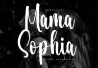 Mama Sophia Font - Featured Image
