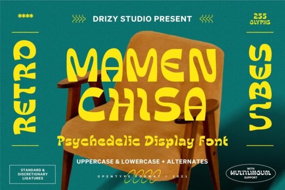 Mamenchisa Font - Featured Image