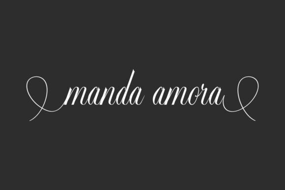 Manda Amora Font - Featured Image