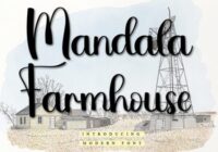 Mandala Farmhouse Font - Featured Image