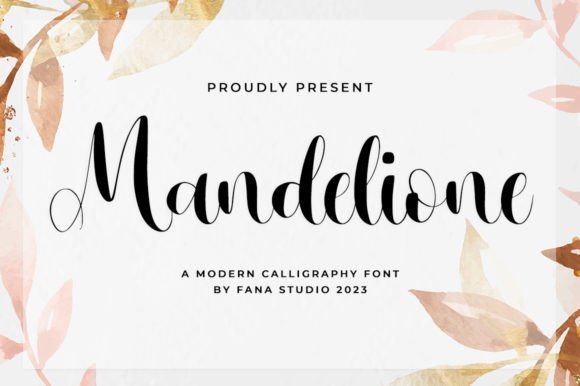 Mandeloine Font - Featured Image