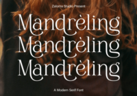 Mandreling Font - Featured Image