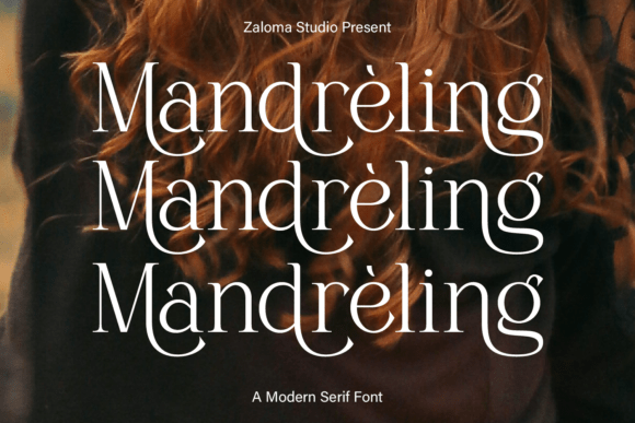 Mandreling Font - Featured Image