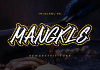 Mangkle Font - Featured Image