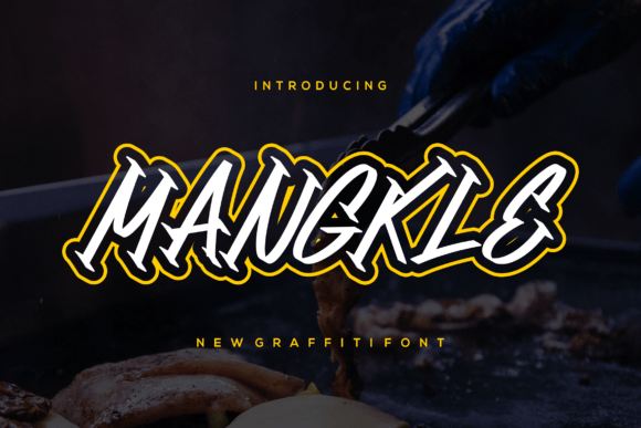 Mangkle Font - Featured Image