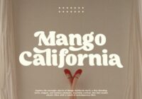 Mango California Font - Featured Image