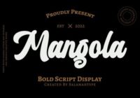 Mangola Font - Featured Image