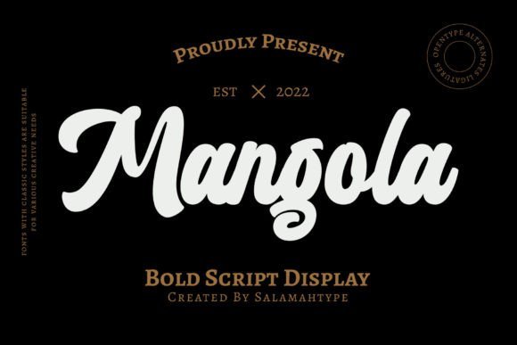 Mangola Font - Featured Image