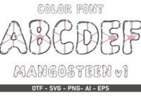 Mangosteen V1 Font - Featured Image