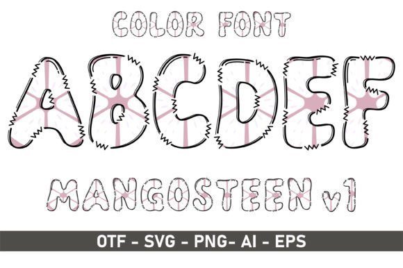 Mangosteen V1 Font - Featured Image