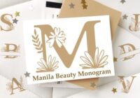 Manila Beauty Monogram Font - Featured Image