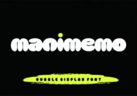 Manimemo Font - Featured Image