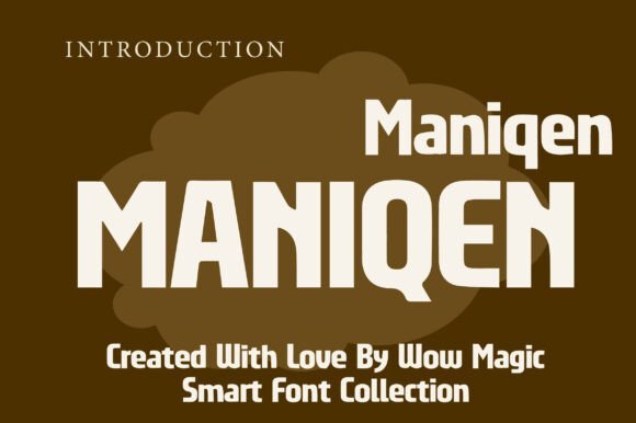 Maniqen Font - Featured Image