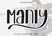 Manly Font - Featured Image