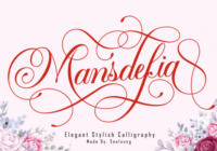 Mansdefia Font - Featured Image