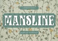 Mansline Font - Featured Image