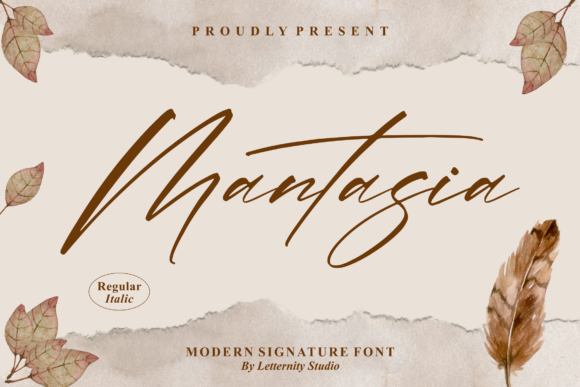 Mantasia Font - Featured Image