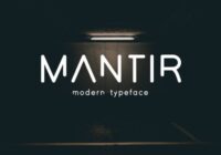 Mantir Font - Featured Image