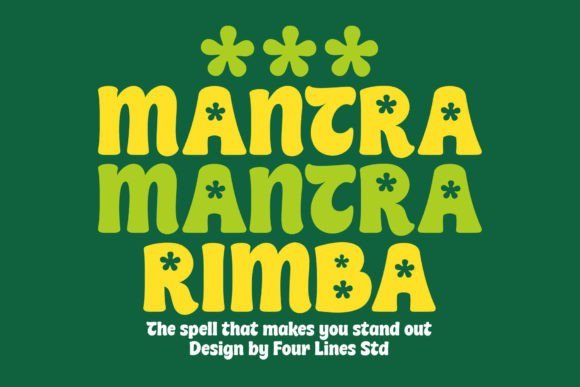 Mantra Rimba Font - Featured Image