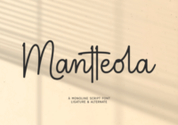 Mantteola Font - Featured Image