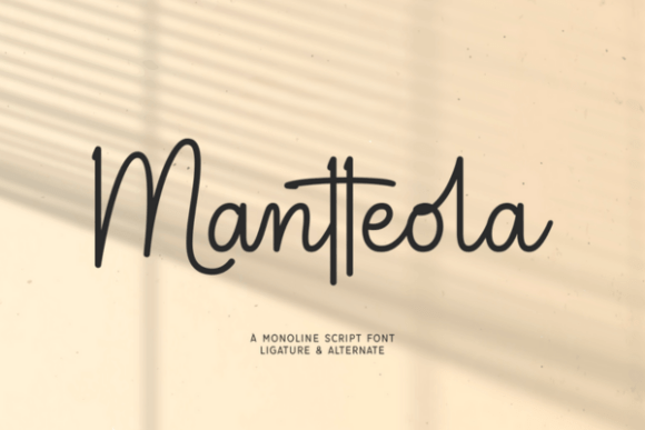Mantteola Font - Featured Image