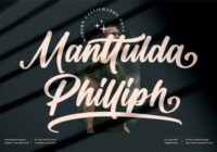 Manttulda Philliph Font - Featured Image