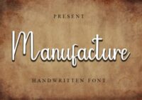 Manufacture Font - Featured Image