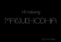 Manukhodia Font - Featured Image