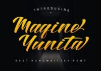 Maqine Yunita Font - Featured Image