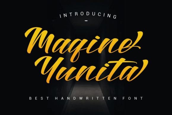 Maqine Yunita Font - Featured Image
