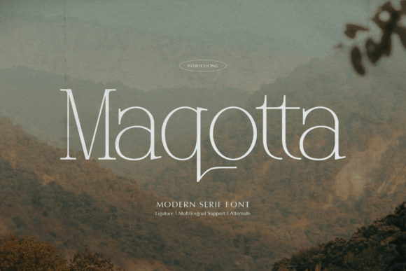 Maqotta Font - Featured Image
