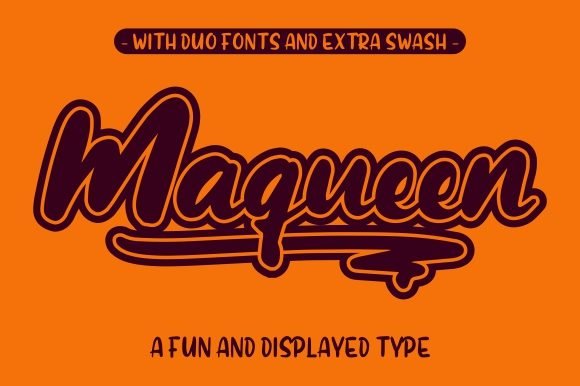 Maqueen Duo Font - Featured Image