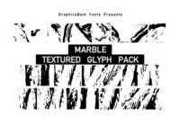 Marble Glyph Font - Featured Image