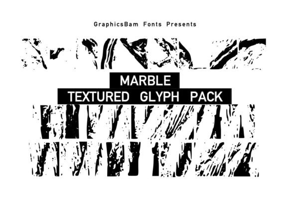 Marble Glyph Font - Featured Image