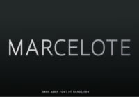 Marcelote Font - Featured Image