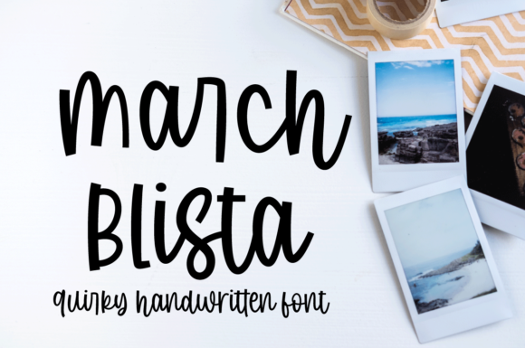 March Blista Font - Featured Image