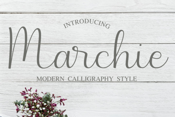 Marchie Font - Featured Image