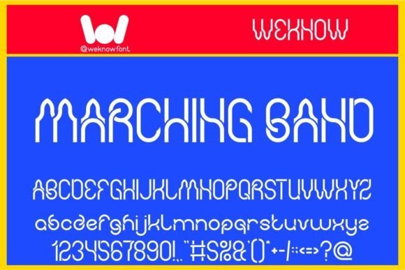 Marching Band Font - Featured Image