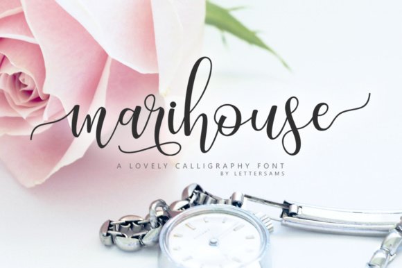 Marihouse Script Font - Featured Image