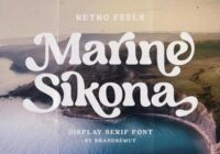 Marine Sikona Font - Featured Image