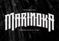Marinoka Font - Featured Image