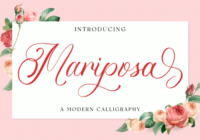 Mariposa Font - Featured Image