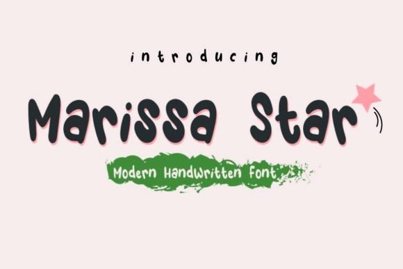 Marissa Star Font - Featured Image