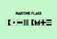 Maritime Flags Font - Featured Image