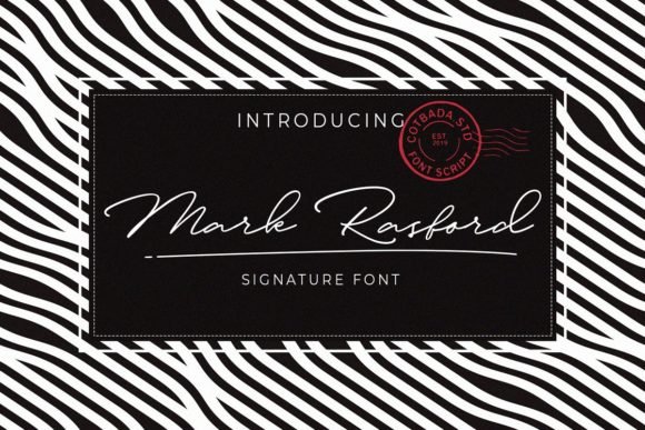Mark Rasford Font - Featured Image