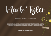 Mark Tyler Font - Featured Image
