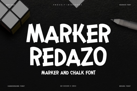 Marker Redazo Font - Featured Image