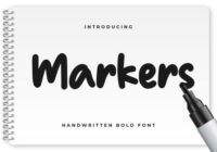 Markers Font - Featured Image